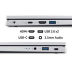 Acer Aspire Go 14 laptop (AG14-21P) - AMD Ryzen 3, 8GB, 256GB SSD, 14" WUXGA display, Windows 11