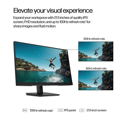 HP Series 3 Pro 21.5 inch FHD Monitor 322ph