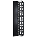 APC Performance, Vertical Cable Manager for 2 & 4 Post Racks, 84"H x 12"W, Single-Sided with Door