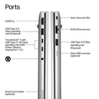HP EliteBook 6 G2i 16 inch Notebook Next Gen AI PC Intel Core Ultra 5 Laptop 40.6 cm (16") WUXGA 24 GB DDR5-SDRAM 512 GB SSD Wi-Fi 7 (802.11be) Windows 11 Pro Silver