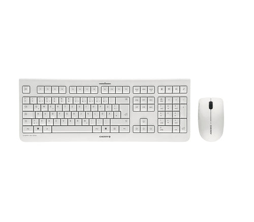 CHERRY DW 3000 keyboard Mouse included Universal RF Wireless QWERTZ German Grey