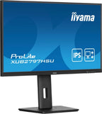 iiyama ProLite 27” IPS technology panel with 1ms MPRT, 100Hz refresh rate, USB-Hub and height adjustable stand