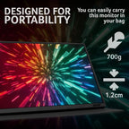 Acer PM161QT portable monitor - 15.6", Full HD (1920x1080), IPS, 60Hz, 6ms, AdaptiveSync, black