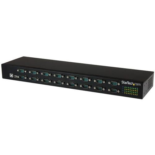 StarTech.com 16-Port USB-to-Serial Adapter Hub - TAA