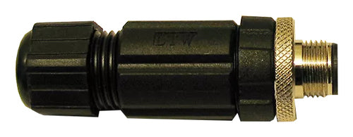 Axis 5502-131 cable gender changer 4 pin Black