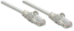 Intellinet Network Patch Cable, Cat5e, 10m, Grey, CCA, U/UTP, PVC, RJ45, Gold Plated Contacts, Snagless, Booted, Lifetime Warranty