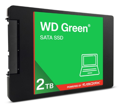 Western Digital Green WD ™ SATA SSD 2,5"/7 mm POWERED BY SANDISK 2 TB