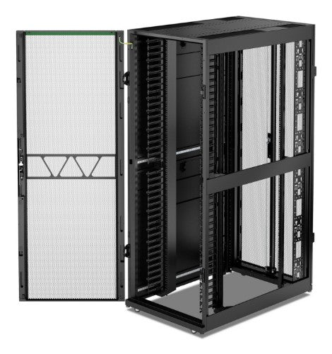 APC NetShelter SX, Networking Rack Enclosure, 42U, 1991H x 750W x 1200D mm, with Sides, Black