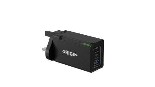 Origin Storage Origin 65W Wall Charger with 2in1 UK/US plug