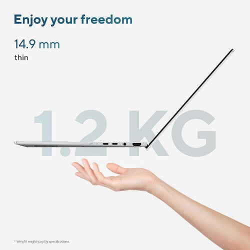 ASUS Zenbook 14 OLED UX3405CA-QL192W Intel Core Ultra 7 255H Laptop 35.6 cm (14") Touchscreen WUXGA 16 GB LPDDR5x-SDRAM 1 TB SSD Wi-Fi 7 (802.11be) Windows 11 Home Blue