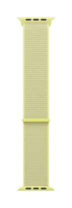 Apple MFFL4ZM/A smart wearable accessory Band Yellow Nylon, Recycled polyester, Spandex