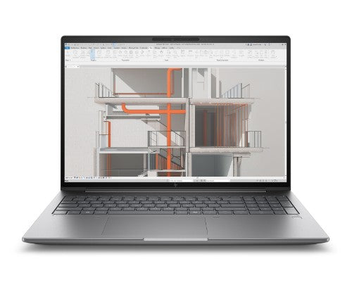 HP Zbook X G1i Data Science Intel Core Ultra 9 285H Mobile workstation 40.6 cm (16") WUXGA 64 GB DDR5-SDRAM 2 TB SSD NVIDIA RTX PRO 2000 Blackwell Wi-Fi 7 (802.11be) Windows 11 Pro AI Workstation, AI PC Silver