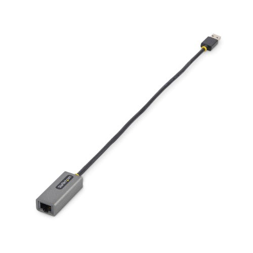 StarTech.com USB 3.0 to Gigabit Ethernet Network Adapter, 10/100/1000 Mbps, USB to RJ45, USB 3.0 to LAN Adapter, USB 3.0 Ethernet Adapter (GbE), 11in Attached Cable, Driverless Install