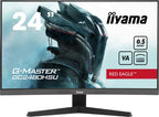 iiyama G-MASTER Immerse yourself in the game with the curved GC2480HSU Red Eagle with 180Hz refresh rate