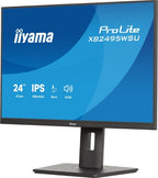 iiyama ProLite XB2495WSU-B1 computer monitor 61.2 cm (24.1") 1920 x 1200 pixels WUXGA LCD Black