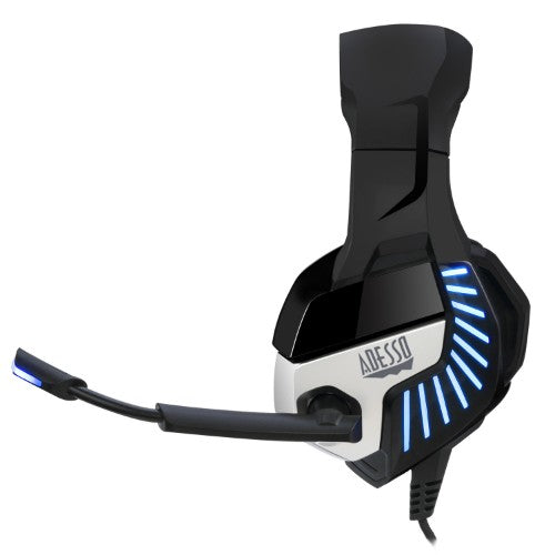 Adesso Virtual 7.1 Surround Sound Gaming Headphone/Headset with Vibration