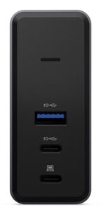 Lenovo X9 Charging GaN Dock Wired USB 3.2 Gen 2 (3.1 Gen 2) Type-C Grey