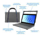 ASUS Chromebook CZ11 CZ1104CM2A-N00122 + MAXCases Extreme Shell-F3 ARM Cortex 520 Laptop 29.5 cm (11.6") HD 8 GB LPDDR4x-SDRAM 64 GB eMMC Wi-Fi 6 (802.11ax) ChromeOS Grey