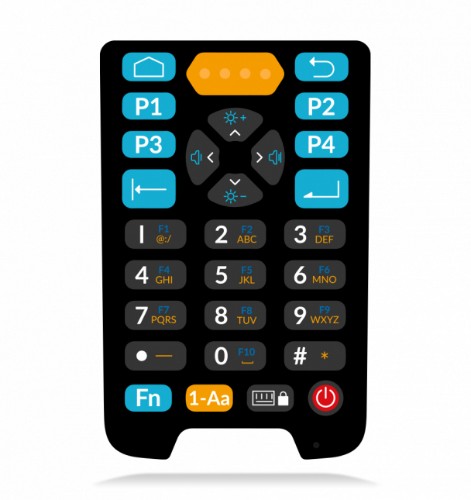 Newland N7 Cachalot Pro handheld mobile computer 10.2 cm (4") 480 x 800 pixels Touchscreen 360 g Black, Grey