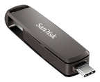 SanDisk Extreme PRO USB flash drive 256 GB USB Type-C/USB Type-A 3.2 Gen 2 (3.1 Gen 2) Black