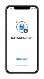 iStorage datAshur BT 16 GB | Encrypted Secure Flash Drive | Unlock via Smartphone Using Bluetooth | FIPS 140-2 Level 3 Certified | Remote Management Ready