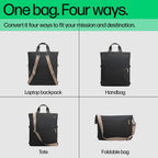 HP 14-inch Convertible Laptop Backpack Tote