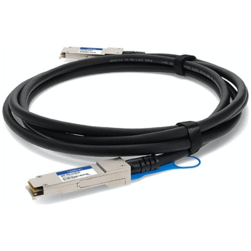AddOn Networks QSFP-100G-CU0-5M-AO InfiniBand/fibre optic cable 0.5 m QSFP28 Black