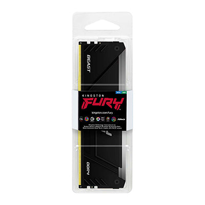 Kingston Technology FURY Beast 32GB 3600MT/s DDR4 CL18 DIMM RGB