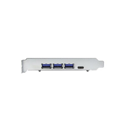StarTech.com 4-Port USB 3.1 PCIe Card - 3x USB-A and 1x USB-C - 2x Dedicated Channels