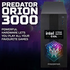 Acer Predator PO3-665 Gaming Desktop - Intel Core i5-14400F, 16GB RAM, 512GB SSD, NVIDIA GeForce RTX 5060, Windows 11, Black