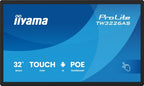 iiyama 31.5” PCAP 10pt touchscreen PC with Android, PoE technology and iiSignage²