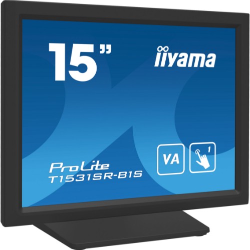 iiyama 15” Touchscreen with 5-wire Resistive Touch Technology