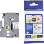 Brother TZE-131S DirectLabel black on Transparent Laminat 12mm x 4m for Brother P-Touch TZ 3.5-18mm/6-12mm/6-18mm/6-24mm/6-36mm