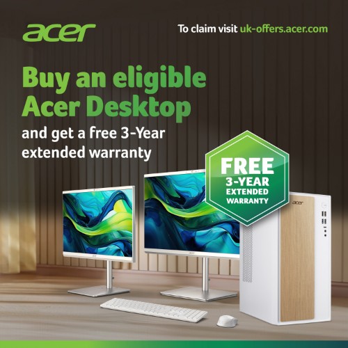 Acer Aspire TC-1785 desktop tower - Intel Core i5, 8GB, 512GB SSD, Windows 11