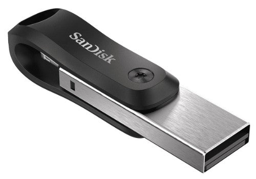 SanDisk iXpand USB flash drive 64 GB USB Type-A / Lightning 3.2 Gen 2 (3.1 Gen 2) Black, Silver