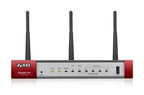 Zyxel USG20W-VPN-EU0101F wireless router Gigabit Ethernet Dual-band (2.4 GHz / 5 GHz) Grey, Red