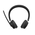 Lenovo 6550 Headset Wireless Head-band Office/Call center USB Type-C Bluetooth Black