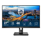 Philips B Line 278B1/00 computer monitor 68.6 cm (27") 3840 x 2160 pixels 4K Ultra HD LED Black