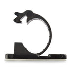 StarTech.com 100 Adhesive Cable Management Clips Black - Network/Ethernet/Office Desk/Computer Cord Organizer - Sticky Cable/Wire Holders - Nylon Self Adhesive Clamp UL/94V-2 Fire Rated - TAA