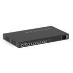 NETGEAR GSM4212UX Managed L2/L3 Gigabit Ethernet (10/100/1000) Power over Ethernet (PoE) 1U Black