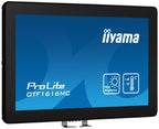 iiyama 15.6" high-brightness touchscreen with 10 touch points PCAP touch technology for outdoor applications