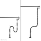Neomounts ADS06-131BL Cable spine - clamp-on design - universal
