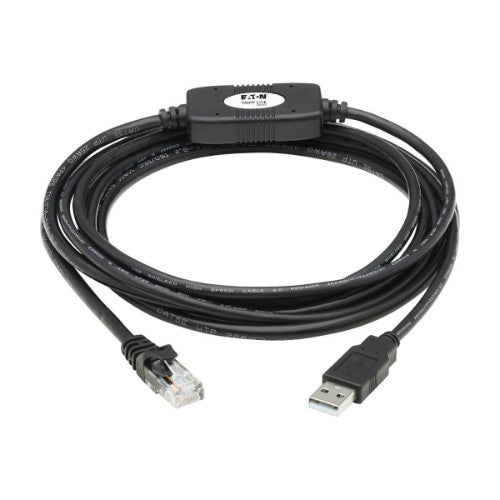 Tripp Lite U009-010-RJ45-X USB-A to RJ45 Rollover Console Cable (M/M) - Cisco Compatible, 250 Kbps, 10 ft. (3.05 m), Black
