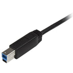 StarTech.com 6.6ft (2m) USB-B to USB-C Cable, USB 5Gbps, Data Cord, USB 3.0, USB-C Data Transfer Cable