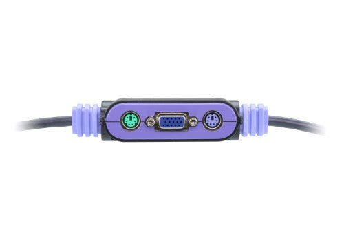 ATEN CS62A KVM switch Black, Silver