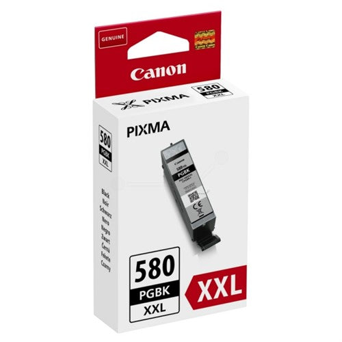 Canon 1970C001/PGI-580PGBKXXL Ink cartridge black extra High-Capacity, 600 pages ISO/IEC 19752 25,7ml for Canon Pixma TS 6150/8150