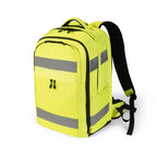 DICOTA Hi-Vis backpack Yellow Polyethylene terephthalate (PET), Thermoplastic polyurethane (TPU)