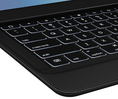Logitech CREATE Backlit Keyboard Case with Smart Connector QWERTY Spanish Black