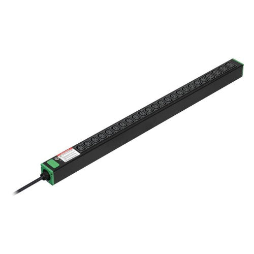 APC Easy Rack PDU, Basic, Vertical, 1 Phase, 3.7kW, 230V, 16A, 20 x C13 and 4 x C19 outlets, IEC60309 PLUG