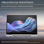 HP EliteBook X Flip G1i Next Gen AI PC Copilot+ PC Intel Core Ultra 7 256V Hybrid (2-in-1) 35.6 cm (14") Touchscreen WUXGA 16 GB LPDDR5x-SDRAM 512 GB SSD Wi-Fi 7 (802.11be) Windows 11 Pro Silver